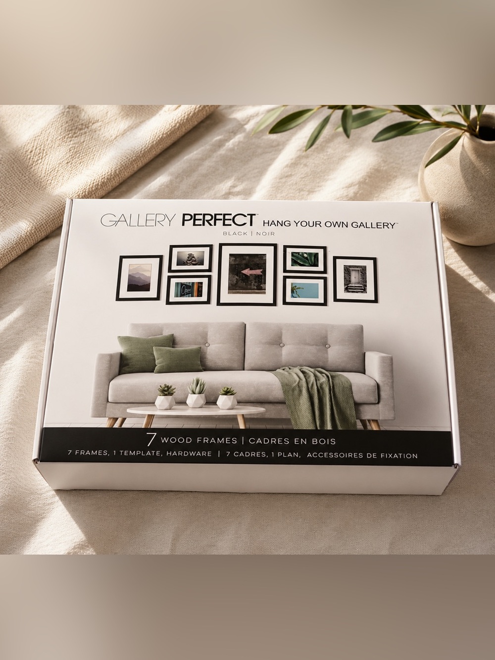 White Wood Frame Set